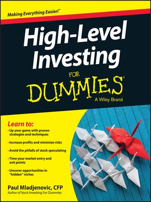 cover image of High Level Investing For Dummies
